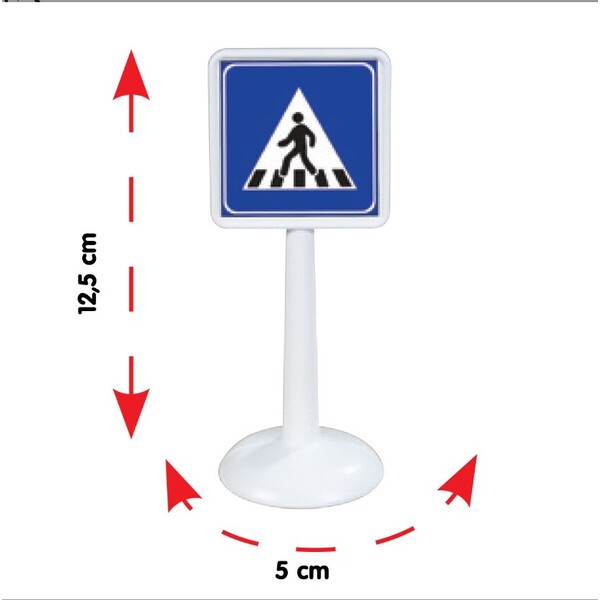 Set de joacă "Mini semne de circulație"