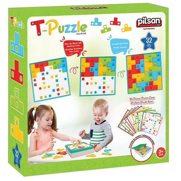 Настольная игра "Т Пазлы" (32 елемента)