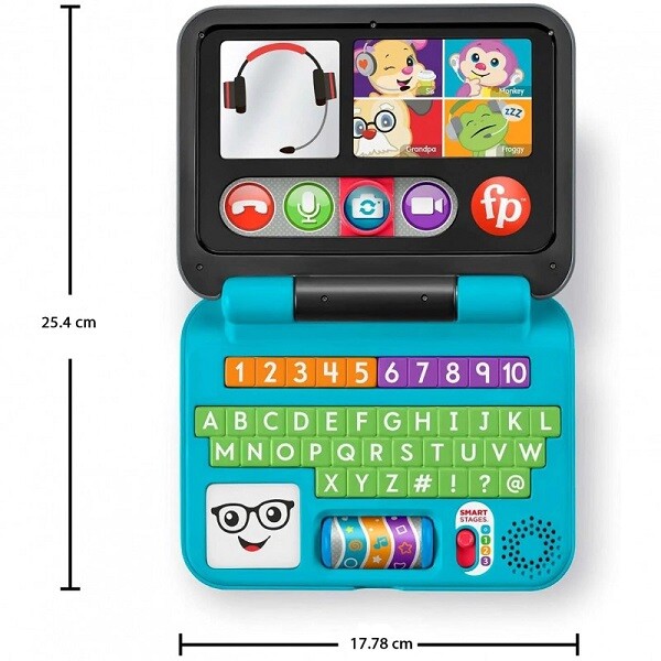 Jucărie educativă în limba română „Laptop ” de la Fisher-Price