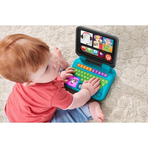 Jucărie educativă în limba română „Laptop ” de la Fisher-Price