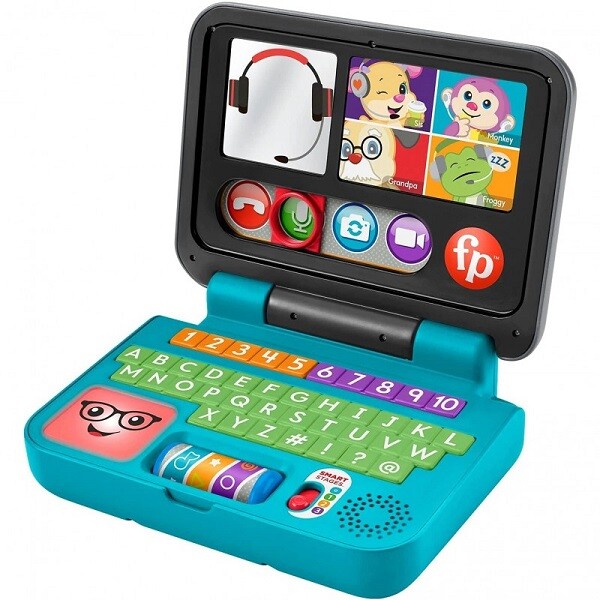 Jucărie educativă în limba română „Laptop ” de la Fisher-Price