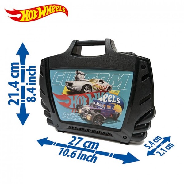 Hot Wheels Cutie de depozitare pentru 15 mașinuțe