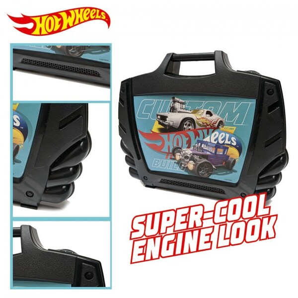 Hot Wheels Cutie de depozitare pentru 15 mașinuțe
