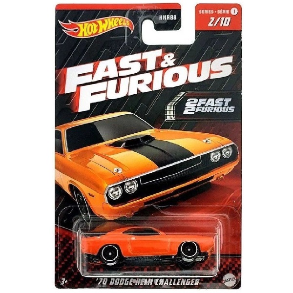 Hot Wheels Mașina din colecția Fast & Furios 10 modele