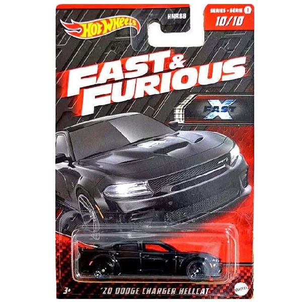 Hot Wheels Mașina din colecția Fast & Furios 10 modele