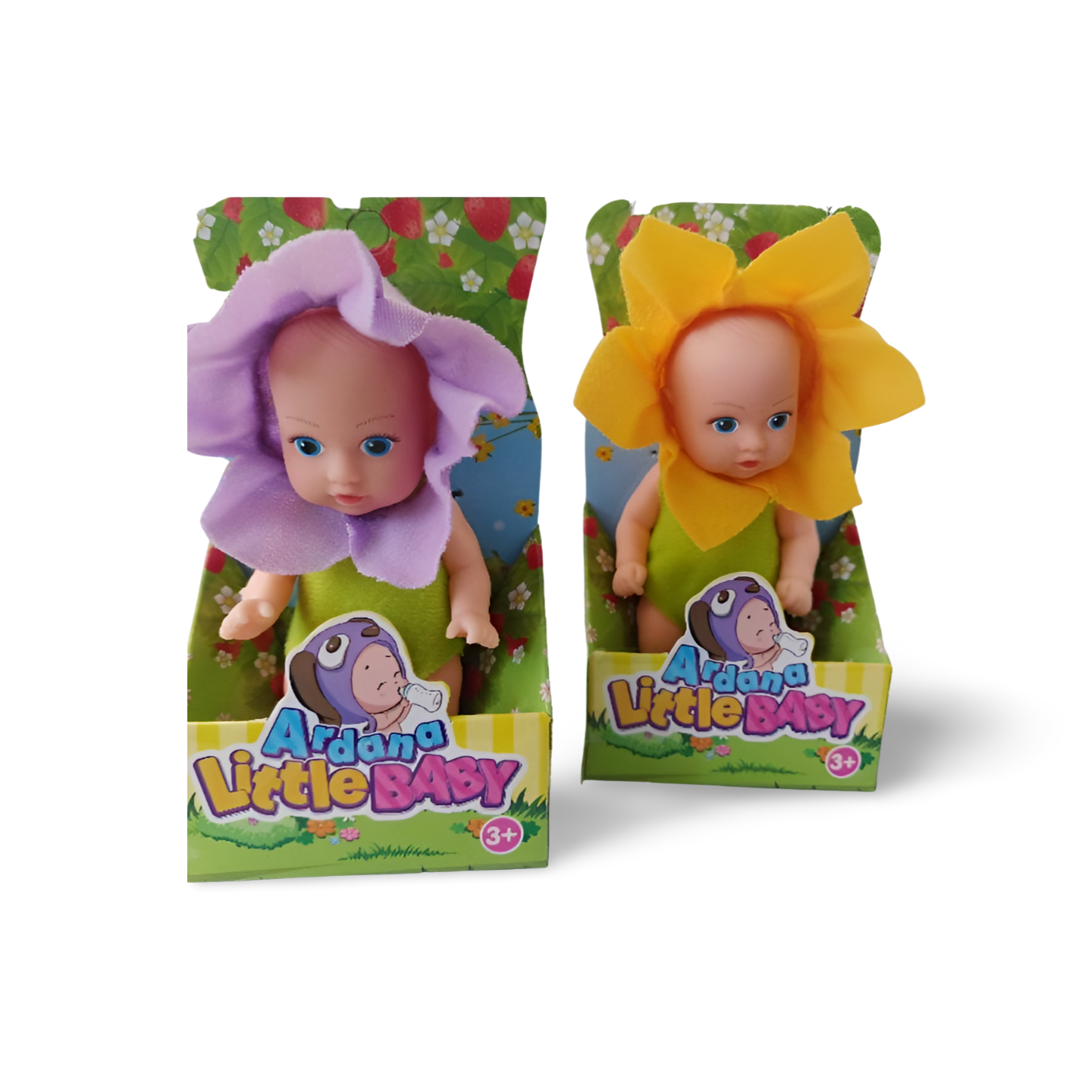 Bebeluș în costum de floare (4 modele)