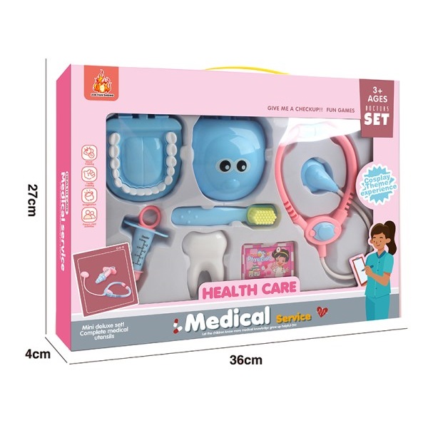 Set de joc „Trusă medicală pentru copii”