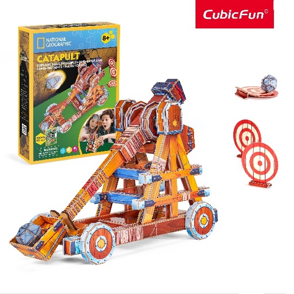 3D puzzle “Catapulta”, 93 elemente..