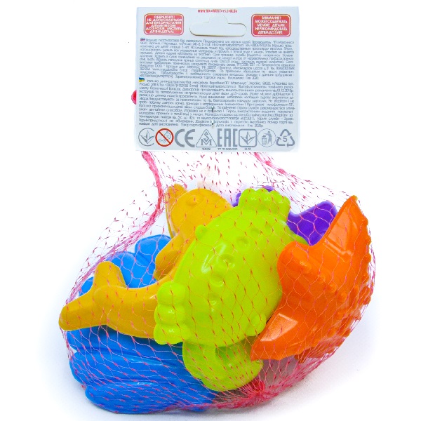 Set forme pentru nisip „Animale maritime”, 6 buc