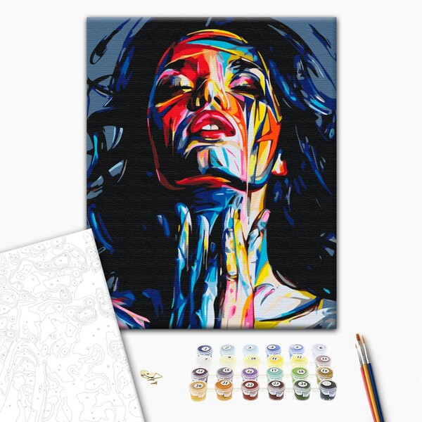 Pictură pe numere 40×50 cm (în cutie) – Frumusețea în detalii
