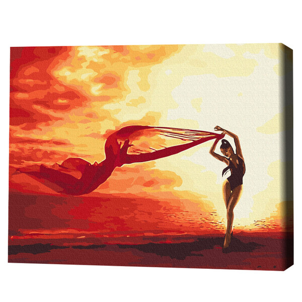 Cumpara  Creativitate/Logică - Pictură pe numere 40*50 cm (în cutie) – Dansu..