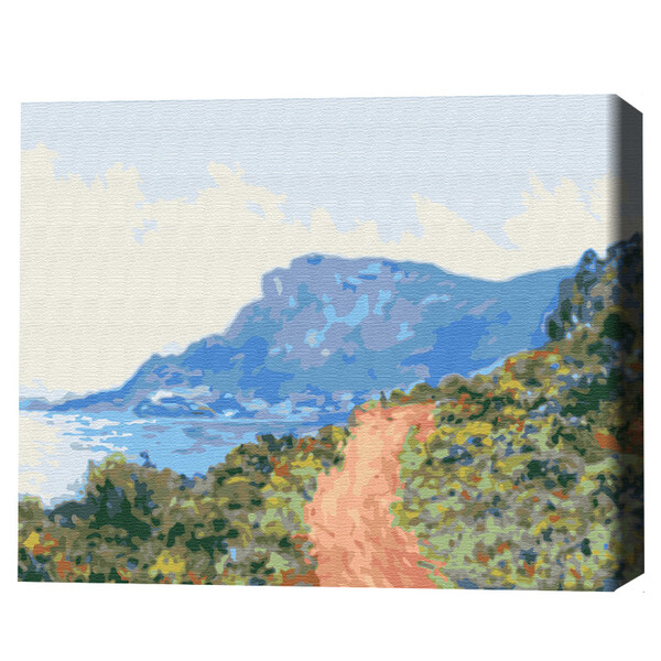 Cumpara  Picturi prin numere - Pictură pe numere 40*50  cm (în cutie) -Drum ..