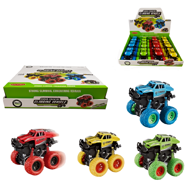 Mașină cu inerție “Jeep de munte”, 4 modele