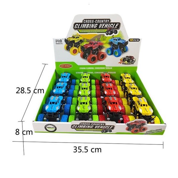Mașină cu inerție “Jeep de munte”, 4 modele