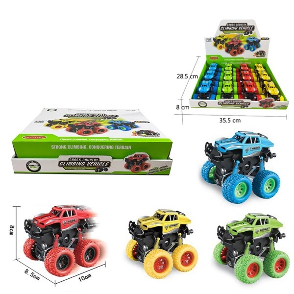 Mașină cu inerție “Jeep de munte”, 4 modele