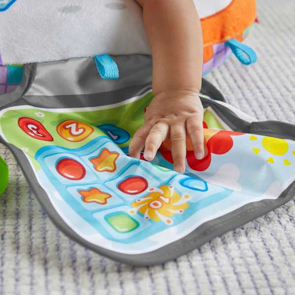 Fisher-Price Pernă pentru jocuri pe burtică „Joystick vesel”