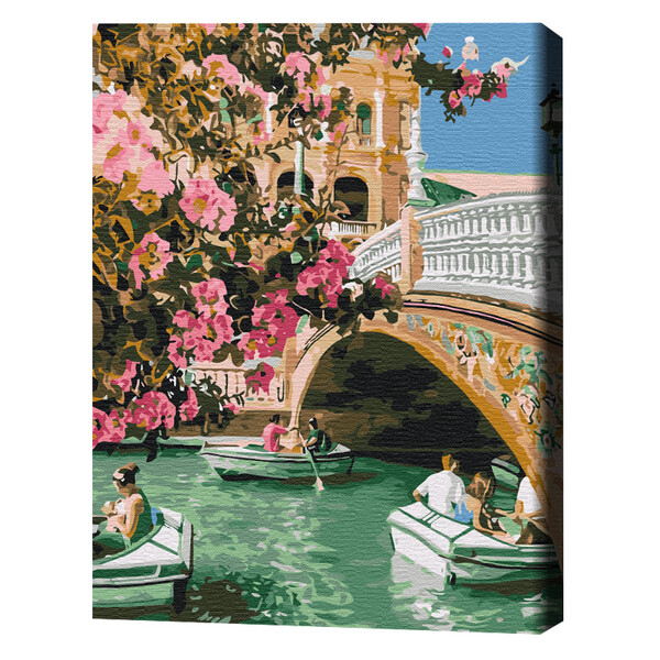 Cumpara  Picturi prin numere - Pictură pe numere 40*50 cm (în cutie)  – Vene..