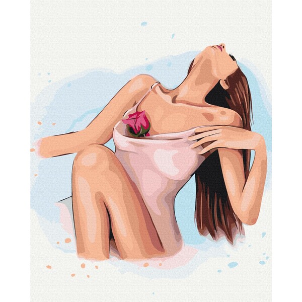 Pictură pe numere 40*50 сm (în cutie)  – Atingere gingașă
