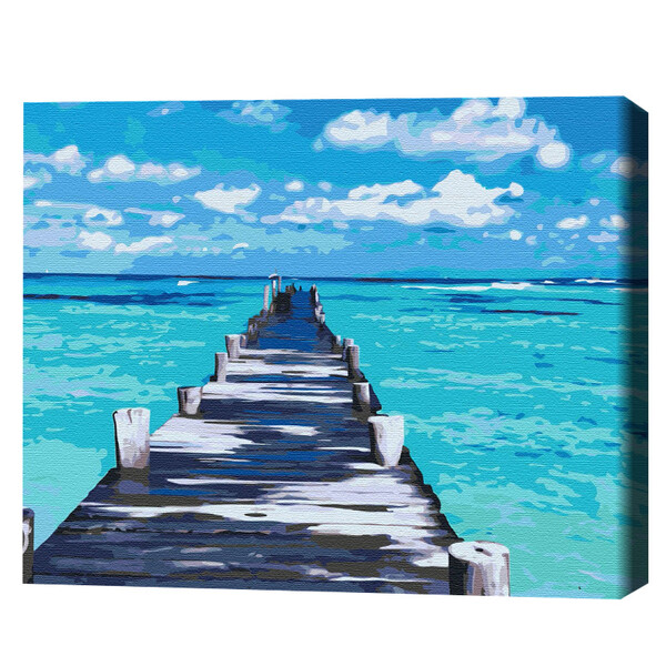 Cumpara  Picturi prin numere - Pictură pe numere 40×50 cm (fără cutie) – Dru..