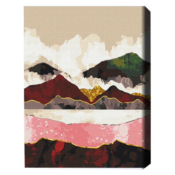 Cumpara  Picturi prin numere - Pictură pe numere 40*50 cm (fără cutie) – Mun..