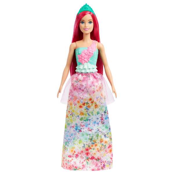Кукла Barbie Dreamtopia “Принцесса с темно-розовыми волосами”