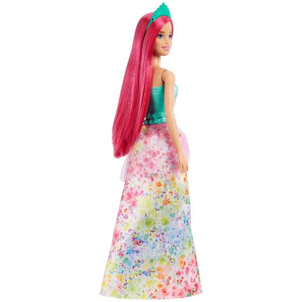 Кукла Barbie Dreamtopia “Принцесса с темно-розовыми волосами”