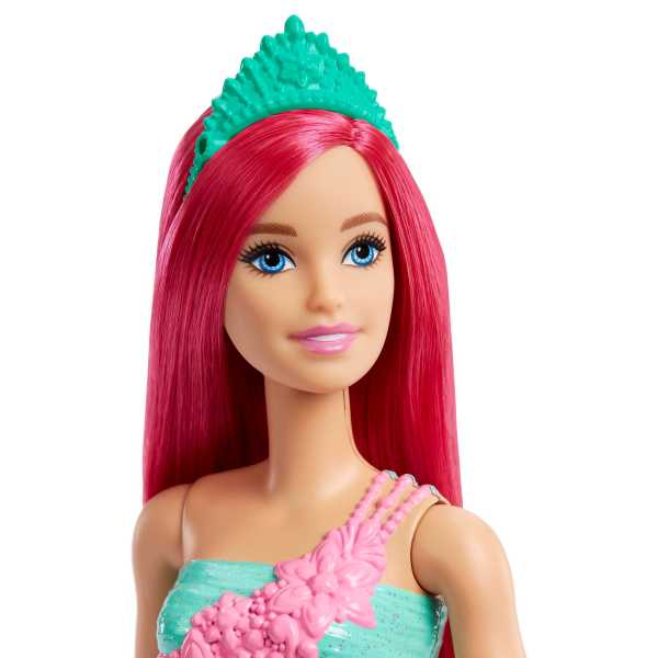 Кукла Barbie Dreamtopia “Принцесса с темно-розовыми волосами”
