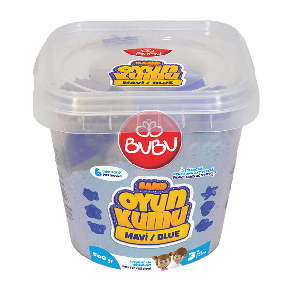Nisip kinetic albastru, 500 g