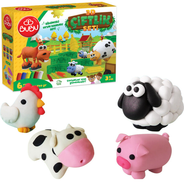 Cumpara  Aluat și nisip - Set cu plastilină de modelat PLAY DOUGH “Ferm..