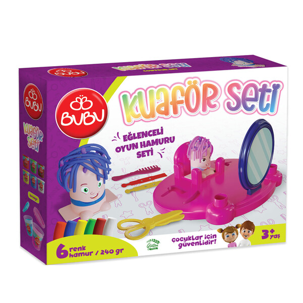 Set cu plastilină de modelat PLAY DOUGH „Frizerie”