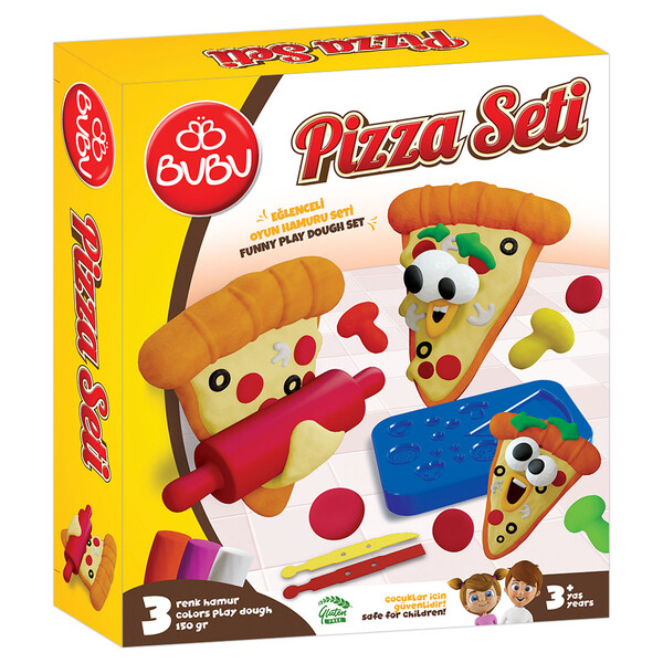 Set cu plastilină de modelat PLAY DOUGH “Pizza”
