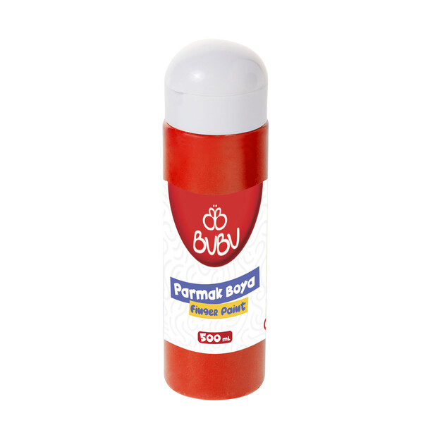 Vopsea roșie pentru pictură cu degetele, 250 ml