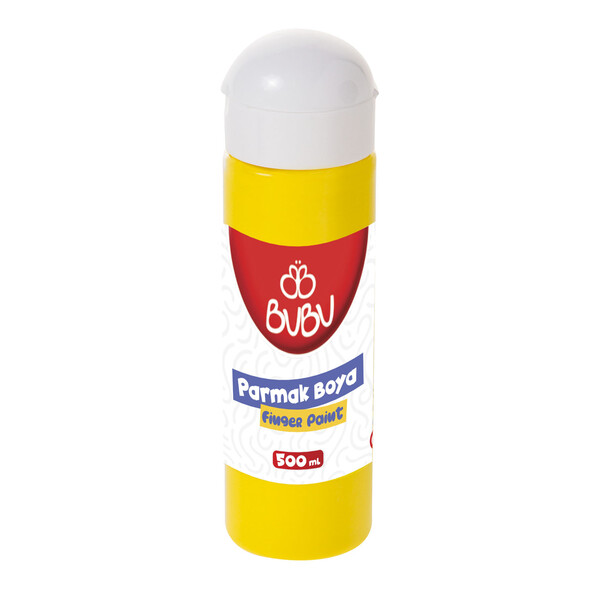 Vopsea galbenă pentru pictură cu degetele, 250 ml