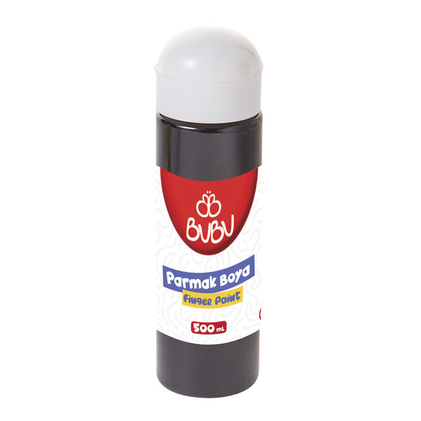 Vopsea neagră pentru pictură cu degetele, 250 ml