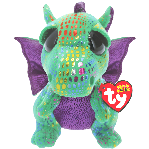 Dragonul CINDER 15 cm (Beanie Boos)..