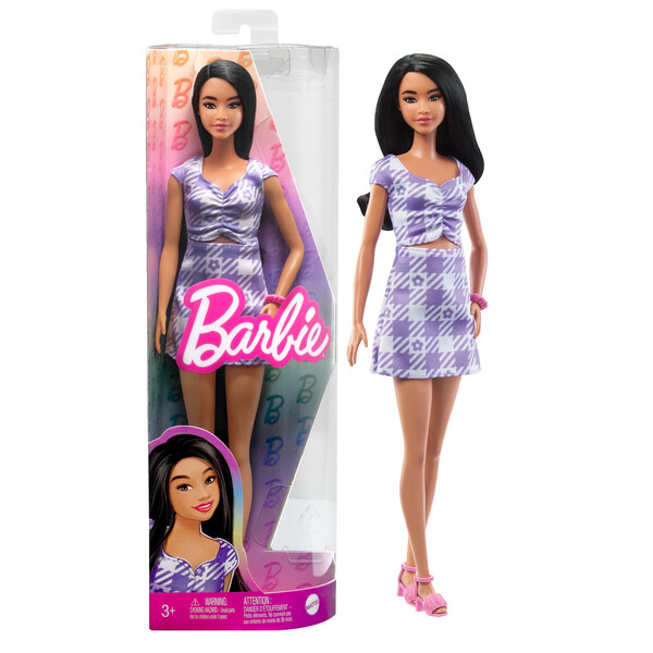 Papușa Barbie “Fashionista cu părul  negru”