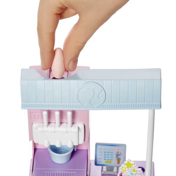 Set de joc Barbie „Magazin de înghețată”