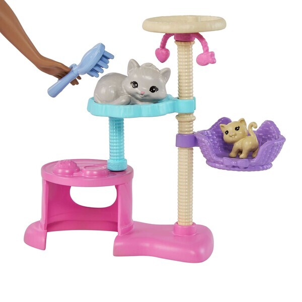 Set de joc Barbie „Jocul cu pisicul”