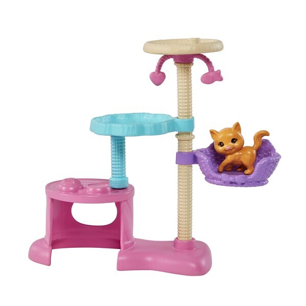 Set de joc Barbie „Jocul cu pisicul”