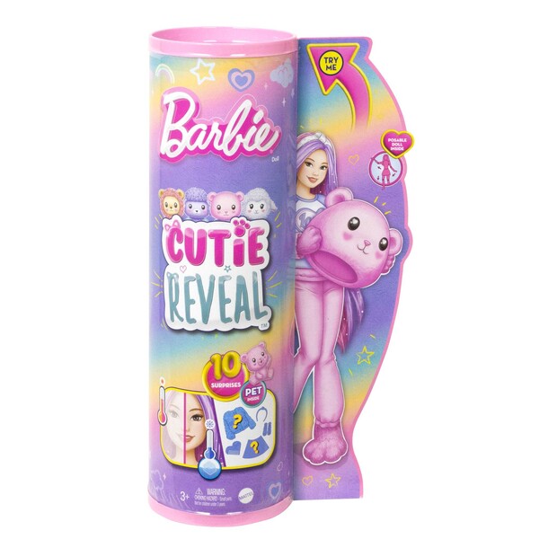 Кукла Barbie Cutie Reveal “Барби в плюшевом костюме мишки Тедди”