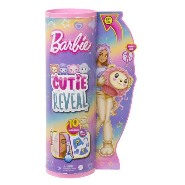 Papușa Barbie Cutie „„Barbie într-un costum de leu, de pluș””