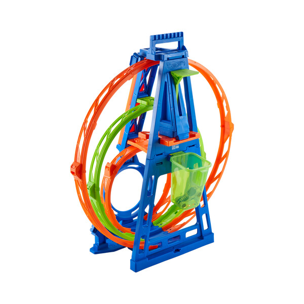 Hot Wheels Set de joc “Cursă cu trei circuite”