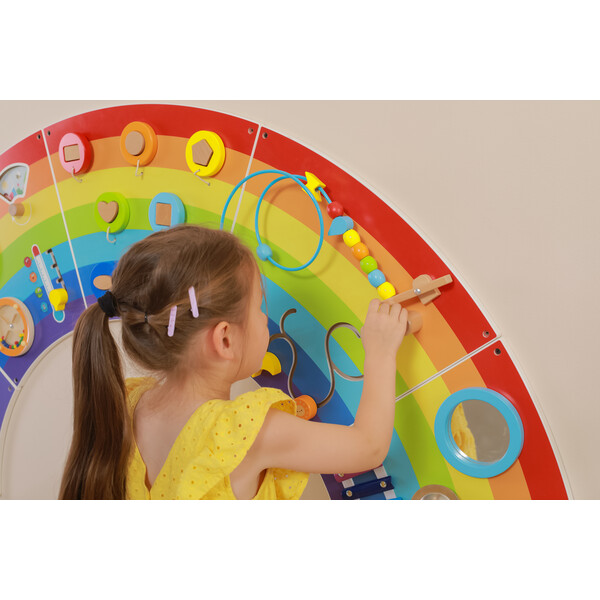 Busyboard (de perete) „Curcubeu”