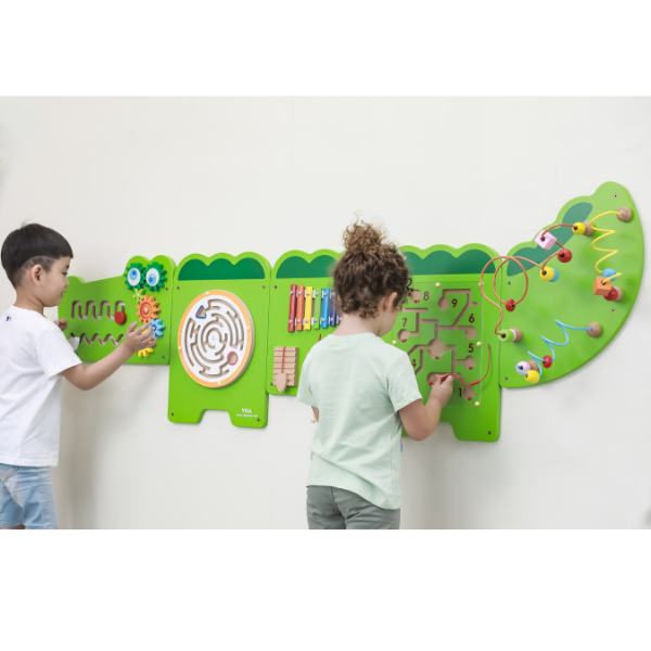 Busyboard (de perete) „Crocodil”