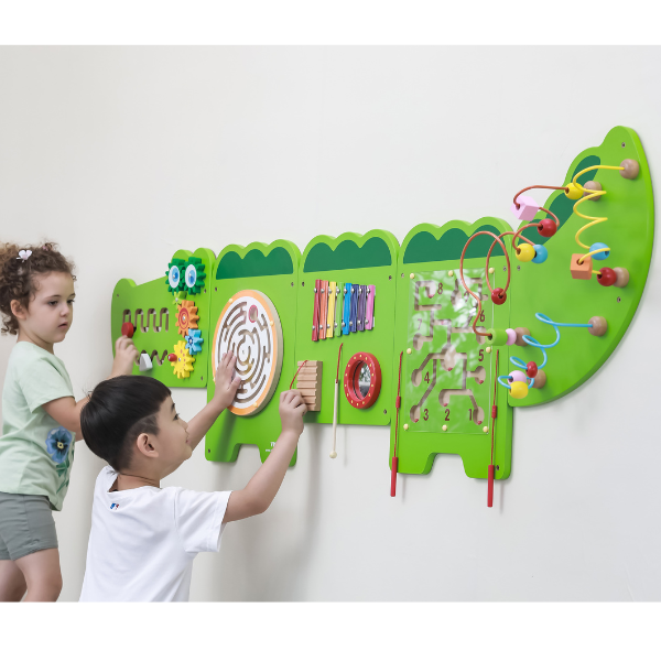 Busyboard (de perete) „Crocodil”