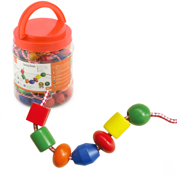 Set de joc cu șiret „Mărgele”
