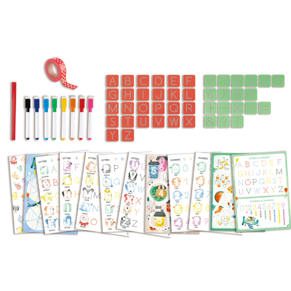 Set educațional „Învățăm literele și cifrele”