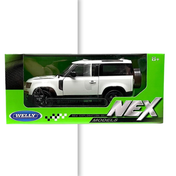 Mașina de colecție 2020 Land Rover Defender WELLY 1:24, 2 culori