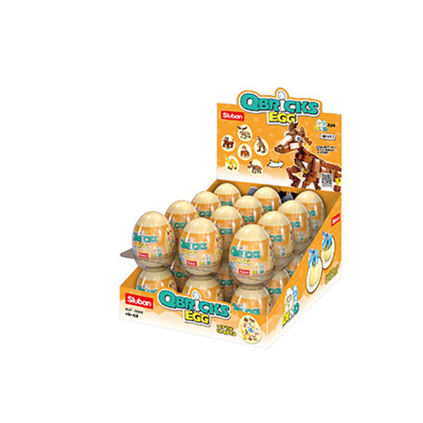 КОНСТРУКТОР QBRICKS EGG — Mammal