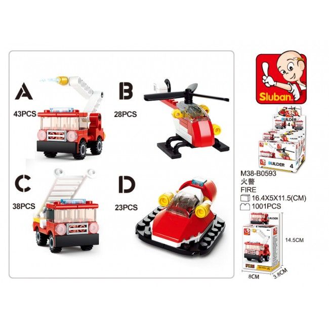 КОНСТРУКТОР BUILDER 4 FIRE
